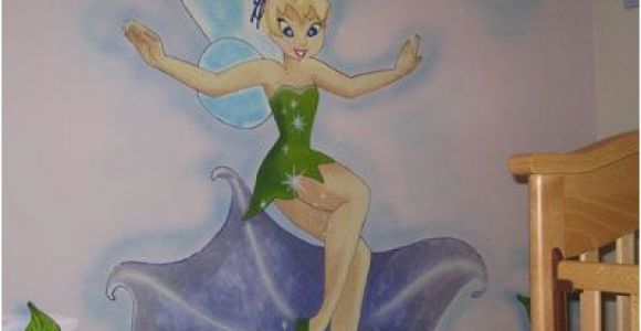 Disney Tinkerbell Wall Mural Tinkerbell Mural In Childs Bedroom