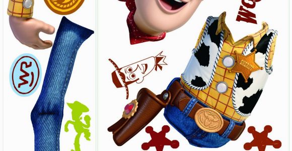 Disney toy Story Wall Mural Disney "toy Story 3" Woody Wall Decal Cutout 25"x50"