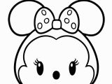 Disney Tsum Tsum Coloring Pages Minnie Mouse From Mickey Mouse Tsum Tsum Coloring Pages for