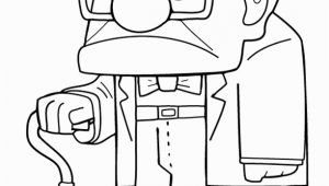 Disney Up House Coloring Pages Grumpy Grandpa From the Movie Up Colour Sheet with Images