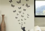 Disney Wall Mural Stencils Gatto E Farfalle Stencil Da Muro Wall Decor