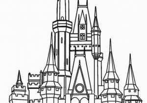 Disney World Castle Coloring Pages Inspirational Lovely Magic Kingdom Castle Coloring Pages