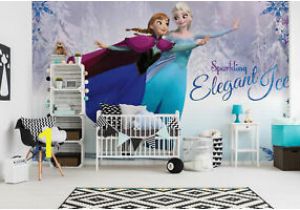 Disney World Wall Mural 368x254cm Girls Room Blue Decor Wall Mural Wallpaper Disney