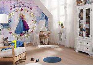 Disney World Wall Mural 368x254cm Girls Room Blue Decor Wall Mural Wallpaper Disney