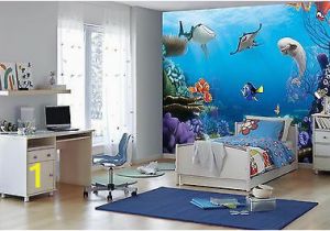 Disney World Wall Mural 368x254cm Girls Room Blue Decor Wall Mural Wallpaper Disney