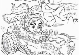 Disney Wreck It Ralph Coloring Pages Coloring Page Wreck It Ralph Ralph Vanellope