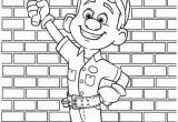 Disney Wreck It Ralph Coloring Pages Wreck It Ralph Coloring Picture