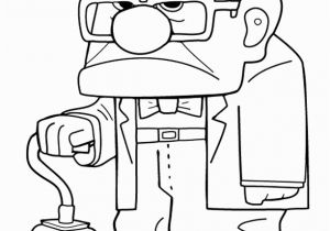 Disney Xd Coloring Pages to Print Grumpy Grandpa From the Movie Up Colour Sheet with Images