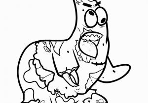 Disney Zombies Printable Coloring Pages 11 Pics Of Easy Zombie Coloring Page Zombie Spongebob