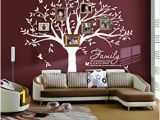 Diy Family Tree Wall Mural Lskoo Family Tree Wall Decal Family Like Branches On A Tree Wall Decals Wall Sticks Wall Decorations for Living Room White