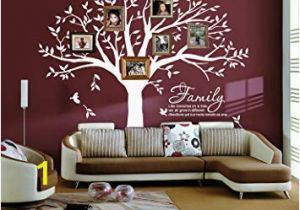 Diy Family Tree Wall Mural Lskoo Family Tree Wall Decal Family Like Branches On A Tree Wall Decals Wall Sticks Wall Decorations for Living Room White