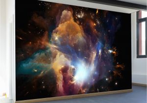 Diy Galaxy Wall Mural In the Dawn the Cosmos Wall Mural Review