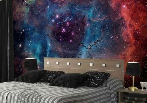 Diy Galaxy Wall Mural Lindo Galáxia Papel De Parede Nebulosa Foto Papel De Parede