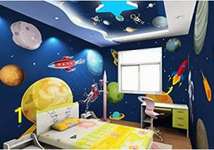 Diy Galaxy Wall Mural Wall Murals 3d Wallpaper Cartoon Hand Painted Universe