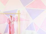 Diy Geometric Wall Mural Diy Geometric Painted Wall