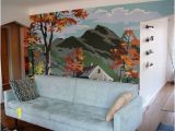 Diy Overhead Projector for Tracing Wall Murals before & after Scott Cheryl S Mural Wall In 2019