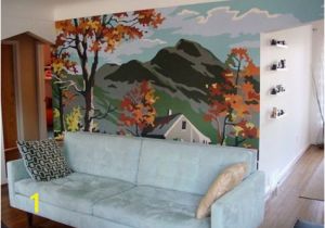 Diy Overhead Projector for Tracing Wall Murals before & after Scott Cheryl S Mural Wall In 2019