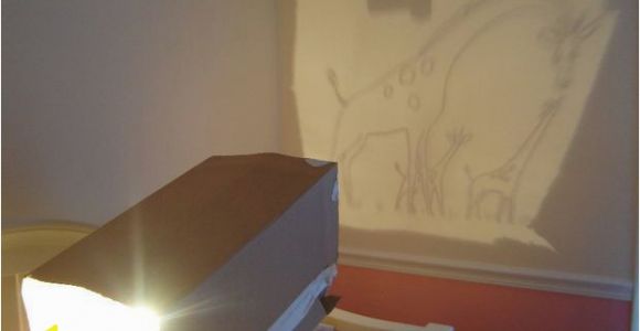 Diy Overhead Projector for Tracing Wall Murals Paint A Mural In A Child S Nursery