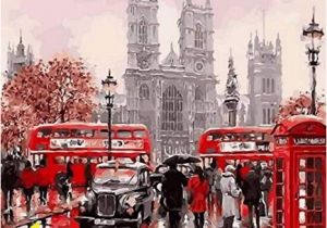 Diy Paint by Number Wall Murals Pmhhc Westminster Abbey Painting by Numbers Diy Digital