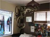 Diy Wall Mural Ideas Diy Wall Mural Between Two Different Colored Walls