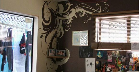 Diy Wall Mural Ideas Diy Wall Mural Between Two Different Colored Walls