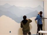 Diy Wall Mural Painting How to Paint A Mountain Mural On Your Bedroom or Nursery