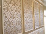 Diy Wall Mural Stencils Classic Damask Stencil