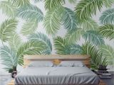 Diy Wall Mural Stencils Tropical Palm Leaf Stencil