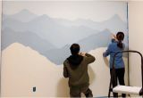 Diy Watercolor Wall Mural How to Paint A Mountain Mural On Your Bedroom or Nursery