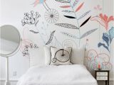 Diy Watercolor Wall Mural song Birds • Scandinavian Bedroom • Pixers • We Live to