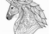 Do Not Disturb Sign Coloring Pages Drawing Unicorn Zentangle Style for Coloring Book Tattoo