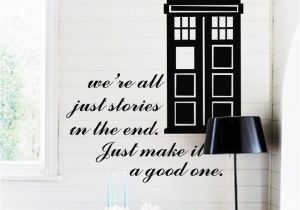 Doctor who Wall Mural Tardis Doctor who Style Wall Sticker Kids Room Baby Nursery Tv Wall