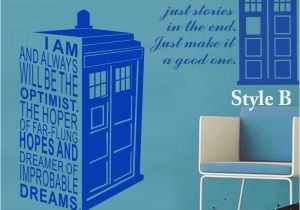 Doctor who Wall Mural Tardis Doctor who Style Wall Sticker Kids Room Baby Nursery Tv Wall