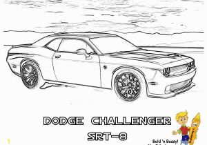 Dodge Challenger Coloring Pages Car Free Clipart 232