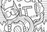 Dog and Cat Coloring Pages Printable Cat Coloring Pages Free Printable Awesome Cool Od Dog Coloring Pages