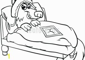 Dog Bed Coloring Pages Bed Coloring Page Bed Coloring Pages Hello Kitty to Go to Bed