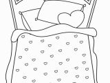 Dog Bed Coloring Pages Bed Coloring Page Dog Bed Coloring Sheet Bed Coloring Sh Coloring