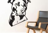 Dog Murals for Wall Bulldog Wall Decal Vinyl Sticker Cute Dog Wallpaper Wall Artdecor