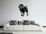 Dog Murals for Wall Ik295 Wall Decal Sticker Decor Cute Dog Animal Interior Bed Kids