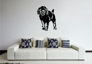 Dog Murals for Wall Ik295 Wall Decal Sticker Decor Cute Dog Animal Interior Bed Kids