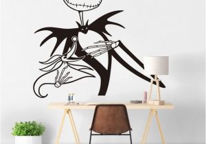 Dog Murals for Wall Jack Skellington Wall Sticker Kids Room Bedroom Nightmare before