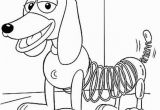 Dog Online Coloring Pages Slinky Dog Coloring Page