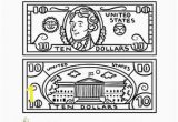 Dollar Bill Coloring Page Printable 19 Beautiful Dollar Bill Coloring Page Printable