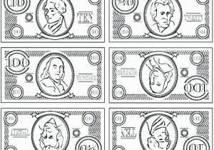 Dollar Bill Coloring Page Printable Coloring Play Money Coloring Sheets Pages Printable Game for Play