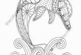 Dolphin Coloring Pages for Kids Dolphin Coloring Page Adult Coloring Sheet Nautical Coloring