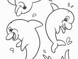 Dolphin Coloring Pages for Kids Dolphins Coloring Page