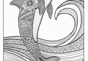 Dolphin Coloring Pages for Kids Free Colouring Pages for Grown Ups Dolphins Coloring