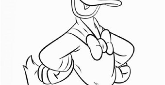 Donald Duck Coloring Pages to Print for Free Donald Duck Coloring Page