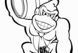 Donkey Kong Coloring Pages King Kong Coloring Pages Awesome Donkey Kong Holding A Barrel