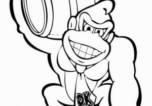 Donkey Kong Coloring Pages King Kong Coloring Pages Awesome Donkey Kong Holding A Barrel